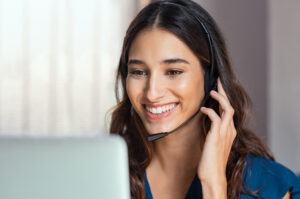 Professional Friendly Customer Service Representative